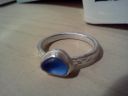 [Moss Beach sea glass in silver]