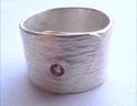 [andalusite in silver]