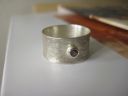 [sapphire in silver]